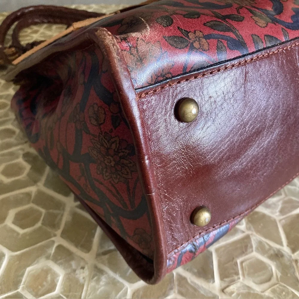 Patricia Nash Paris Vintage Tapestry Satchel